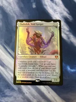 Zhulodok, Void Gorger Commander Masters Foil - Image 1