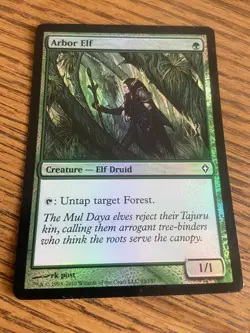 MTG Arbor Elf FOIL 95/145 2010 - Image 1