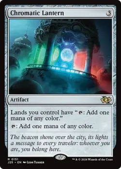 CHROMATIC LANTERN Rare 0151 J25 MTG Magic FOUNDATIONS - JUMPSTART - 2024 - Image 1