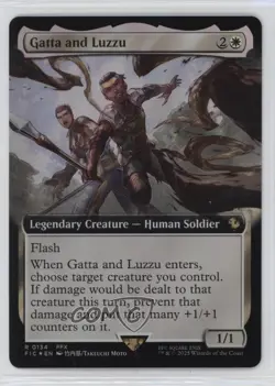 Extended Art - Gatta and Luzzu Foil Magic: Final Fantasy Commander FIC #0134 - Image 1