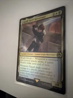 Squall, SeeD Mercenary Final Fantasy Foil Mtg Nmt Rare! - Image 3