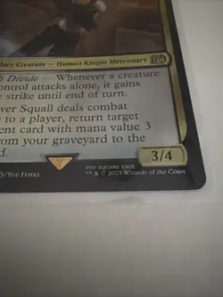 Squall, SeeD Mercenary Final Fantasy Foil Mtg Nmt Rare! - Image 5