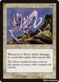 MTG Essence Sliver Card #8 Timeshifted NM Magic - Image 1