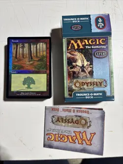 Magic The Gathering ODYSSEY TROUNCE-O-MATIC Theme Deck Box 2001 - Image 1