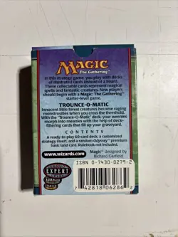 Magic The Gathering ODYSSEY TROUNCE-O-MATIC Theme Deck Box 2001 - Image 3