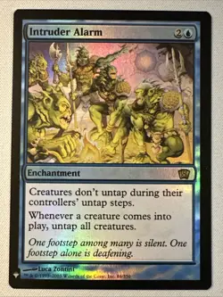 MTG / Intruder Alarm / LIST / #86 / FOIL / Rare / NM - Image 1