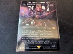MTG Magic the Gathering SURGE FOIL Zenos yae Galvus Borderless FIN! - Image 1