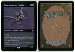 Esior, Wardwing Familiar (Foil Etched) 557 Commander Legends Uncommon Foil NM - Image 3