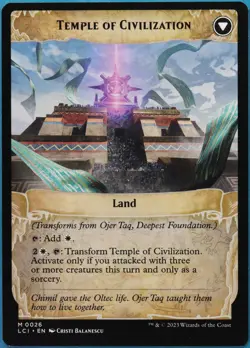 Ojer Taq, Deepest Foundation The Lost Caverns of Ixalan NM (521884) ABUGames - Image 2