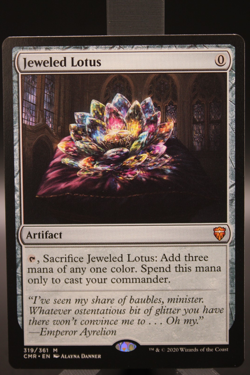 Jeweled Lotus 319/361 Commander Legends CMR MTG Mythic Rare NM 2020 Artifact - Image 1