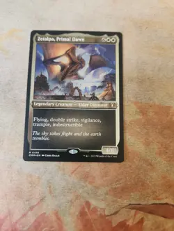 Zetalpa, Primal Dawn FOIL ETCHED Commander Masters MTG LP - Image 1
