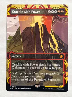MTG - Crackle with Power - SoS: Mystical Archive - Mythic - NM - Magic v - Image 1