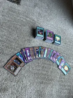 YUGIOH! Card Lot 319 Cards 1996 Vintage - Image 2