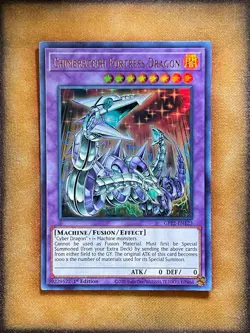 Yugioh Chimeratech Fortress Dragon GFP2-EN123 Ultra Rare 1st Ed NM - Image 1