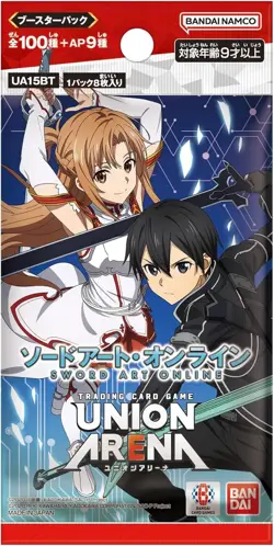 BANDAI Union Arena Sword Art Online UA15BT Booster Pack Box TCG JAPAN OFFICIAL - Image 3