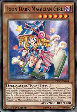 Toon Dark Magician Girl - 1st Edition DPBC-EN044 - NM - YuGiOh - Image 1