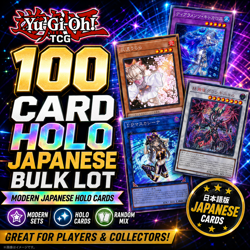Yu-Gi-Oh! OCG 100 Card Holo Japanese Bulk Lot - Image 1
