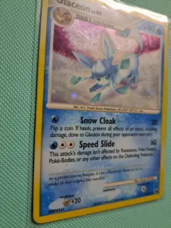 Pokemon TCG Glaceon LV.44 Holo Rare Card Majestic Dawn 5/100 - Image 3