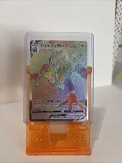 Toxtricity VMAX 196/192 Rainbow Rare Rebel Clash Pokemon Card - Image 1
