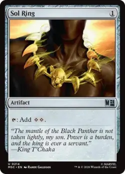 ~ Sol Ring (0214) (Surge Foil) ~ NM Foil ~ ~ MTG ~ - Image 1
