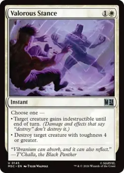 ~ Valorous Stance (Surge Foil) ~ NM Foil ~ ~ MTG ~ - Image 1