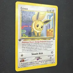 EEVEE Neo Discovery 1st Edition WOTC Vintage Uncommon Pokemon Card 38/75 LP/MP - Image 2