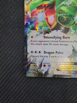 Rayquaza EX 75/108 Roaring Skies Ultra Rare Holo Pokemon Card NM+ - Image 2