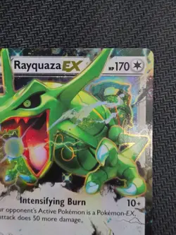 Rayquaza EX 75/108 Roaring Skies Ultra Rare Holo Pokemon Card NM+ - Image 4