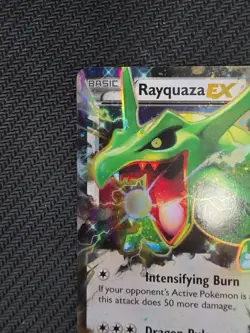 Rayquaza EX 75/108 Roaring Skies Ultra Rare Holo Pokemon Card NM+ - Image 5