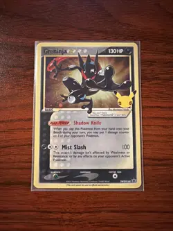 Greninja Gold Star - SWSH144 - Promo - Celebrations - Pokemon Card - NM/M - Image 1