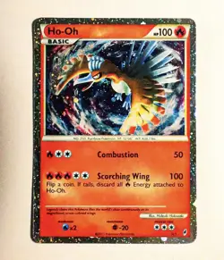 Pokemon card Ho-Oh Shiny Holo Rare Card Call of Legends SL5 - Image 1