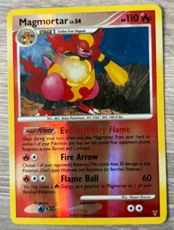 Magmortar 6/147 Supreme Victors Reverse Holo Rare Pokemon Card - Image 1