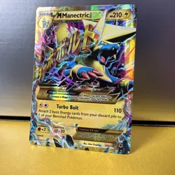 Pokemon XY Phantom Forces Mega M Manectric EX 120/119 Secret Rare 2014 Near Mint - Image 1
