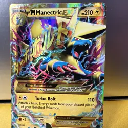 Pokemon XY Phantom Forces Mega M Manectric EX 120/119 Secret Rare 2014 Near Mint - Image 3