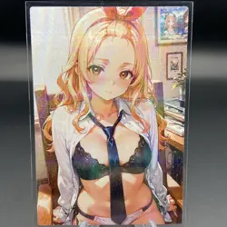 Ai VTuber Holographic Anime Collectible Trading Card - Image 1