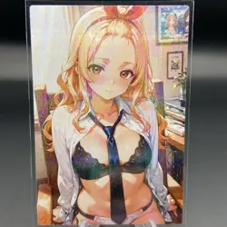 Ai VTuber Holographic Anime Collectible Trading Card - Image 2