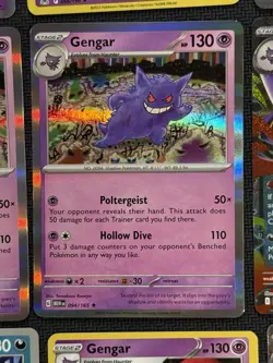18 Card Lot - Pokemon Gengar Foil Holo 151 Mega - Image 5