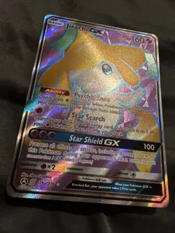Pokemon TCG Jirachi GX Unified Minds Holo Promo Card 79a/236 Near Mint Condition - Image 2