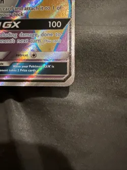 Pokemon TCG Jirachi GX Unified Minds Holo Promo Card 79a/236 Near Mint Condition - Image 3