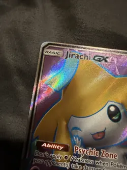 Pokemon TCG Jirachi GX Unified Minds Holo Promo Card 79a/236 Near Mint Condition - Image 5