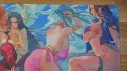 One Piece OP TCG CCG Custom Playmat Mouse Pad Trading Card Game - Nami Robin Boa - Image 3
