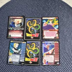 Score Dragon Ball Z CCG 6-Card Lot Movie Collection 2001 Limited Physical Combat - Image 2