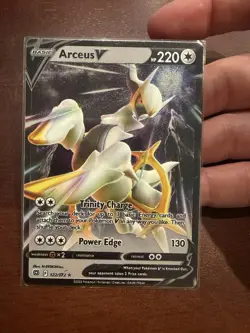 Pokemon Arceus V & VStar Metal Cards Collectibles 122/172 123/172 - Image 5