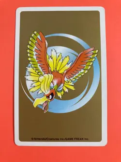 Steelix pokemon Playing Poker Card Gold Ho-Oh Nintendo Japanese - Image 4