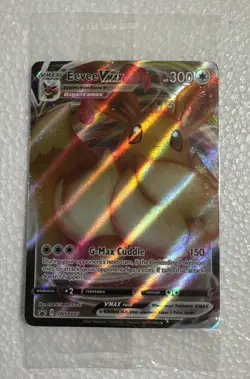 Eevee VMAX SWSH087 Sword Shield Shining Fates ETB Promo Holo Pokemon SEALED - Image 1
