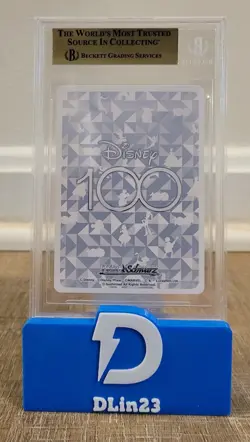 2023 WEISS SCHWARZ DISNEY 100 ALADDIN FOIL STAMP S104-050 HND BGS 10 PRISTINE - Image 2