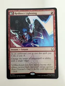 Redirect Lightning Foil MTG Magic the Gathering Card NM Near Mint TLA - Image 1