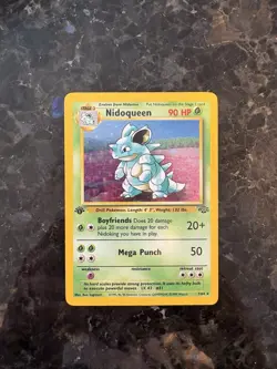 💎Vintage💎 Nidoqueen 23/64 1ST EDITION RARE Jungle Set Pokemon Card 1999 WOTC - Image 1