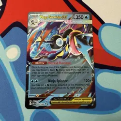 Mega Greninja EX (022/086) and Beedrill EX (003/086) - Chaos Rising 2-Card Lot - Image 1