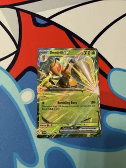 Mega Greninja EX (022/086) and Beedrill EX (003/086) - Chaos Rising 2-Card Lot - Image 3